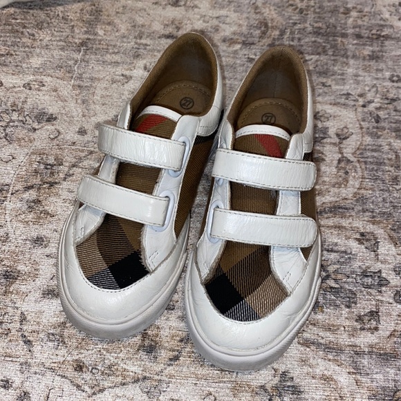 Burberry | Shoes | Burberry Velcro Sneakers For Kids | Poshmark